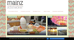 Desktop Screenshot of mainz-schmecker.de